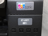Kleurenprinter epson et-2871 met extra printvloeistof. - afbeelding 4 van  5