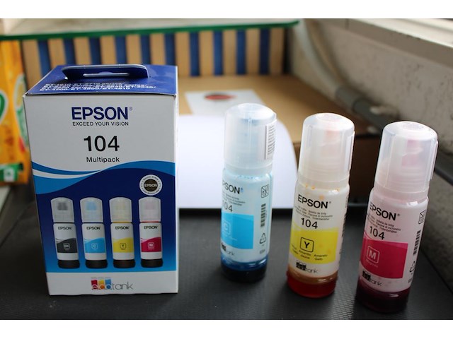 Kleurenprinter epson et-2871 met extra printvloeistof. - afbeelding 5 van  5