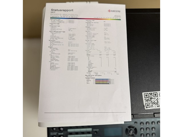 Kleurenprinter kyocera, ecosys ma2100cfx - afbeelding 4 van  5