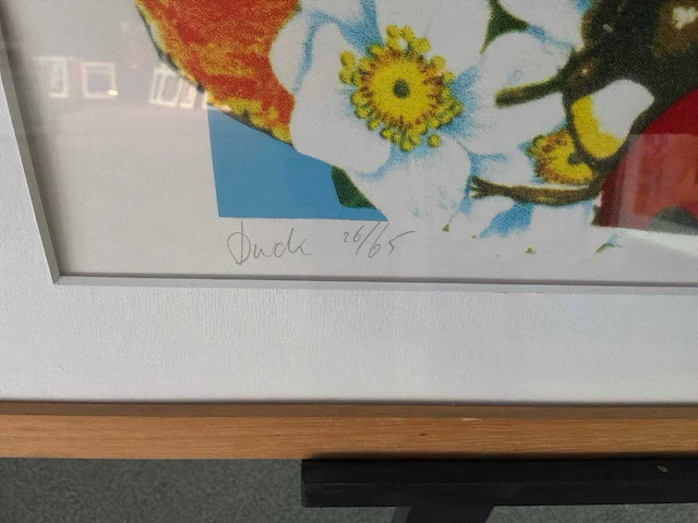 Kleurenzeefdruk “a van arendonk- duck” - afbeelding 5 van  7