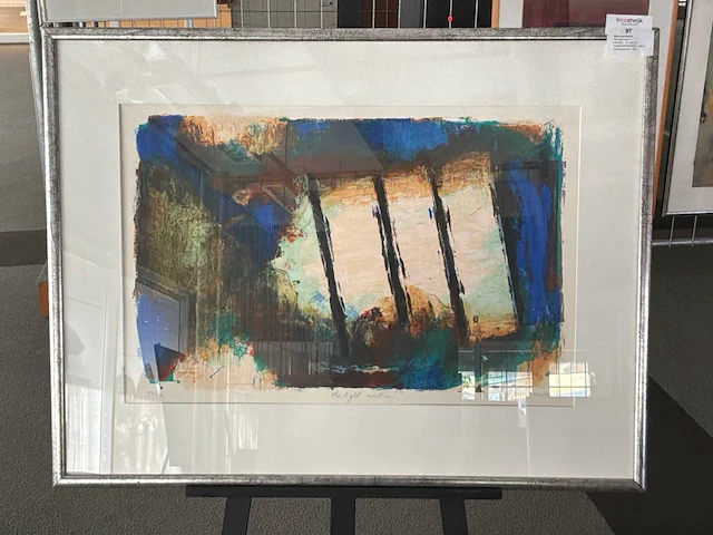 Kleurenzeefdruk “hans van horck- the light within” - afbeelding 2 van  7