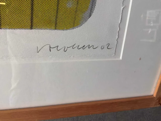 Kleurenzeefdruk “jelis van dolderen- paris metro i” - afbeelding 5 van  5