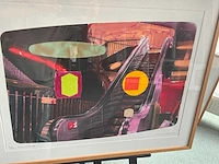 Kleurenzeefdruk “jelis van dolderen- paris metro iii” - afbeelding 4 van  6