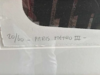 Kleurenzeefdruk “jelis van dolderen- paris metro iii” - afbeelding 5 van  6