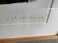 Kleurenzeefdruk “jelis van dolderen- paris metro vi - afbeelding 6 van  7