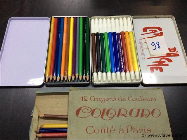 Kleurpotloden / stiften - afbeelding 2 van  2