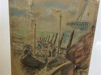 Kleurpotlood / gouche o hoge - afbeelding 2 van  4