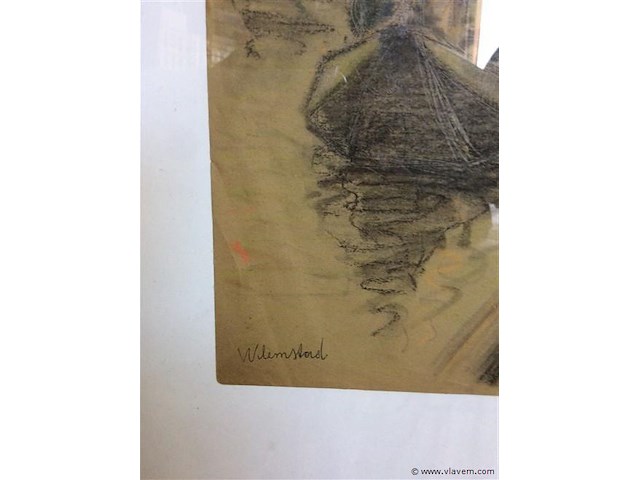 Kleurpotlood / gouche o hoge - afbeelding 4 van  4