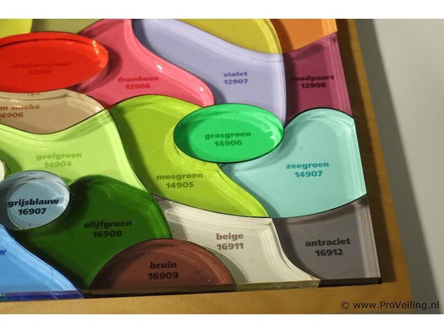 Kleurstaal afbeelding in lijst - afbeelding 4 van  5