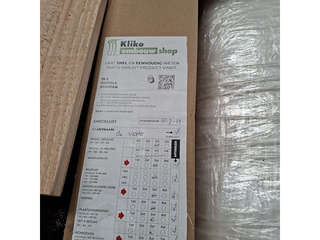 Kliko-ombouw geschikt voor 3 kliko's - afbeelding 6 van  6