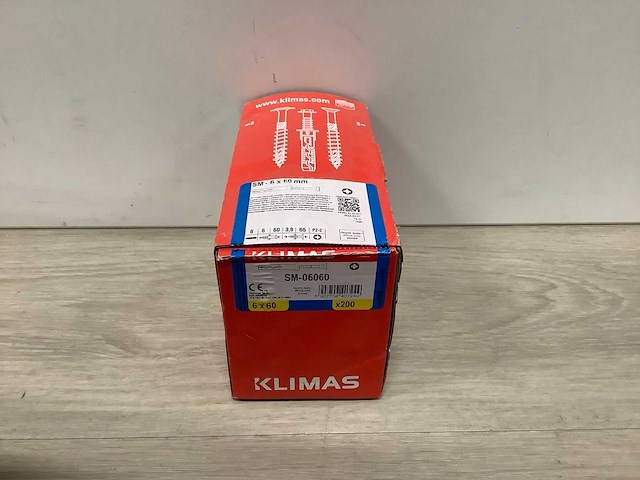 Klimas 6x60 slagplug (600x) - afbeelding 2 van  4