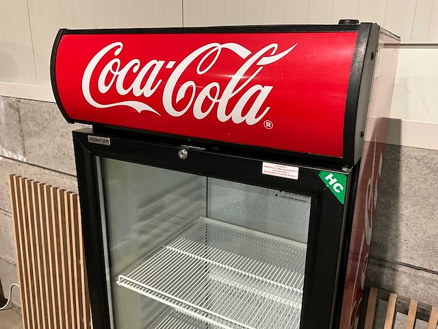 Klimasan - coca cola - glasdeur koelkast - afbeelding 4 van  5