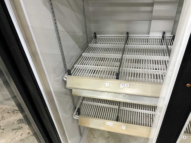 Klimasan s 880 sc td slim dubbeldeurs glasdeurkoelkast - afbeelding 3 van  9