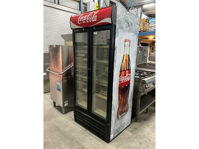 Klimasan s 880 sc td slim dubbeldeurs glasdeurkoelkast - afbeelding 4 van  10