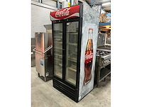 Klimasan s 880 sc td slim dubbeldeurs glasdeurkoelkast - afbeelding 4 van  10