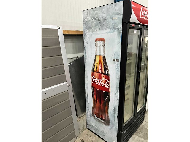 Klimasan s 880 sc td slim dubbeldeurs glasdeurkoelkast - afbeelding 10 van  10