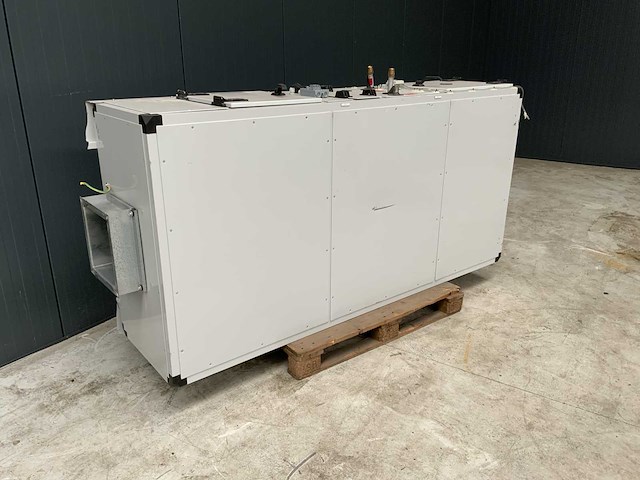 Klimatec kzg 4 0040 luchtbehandelingsinstallatie met koeling en luchtfilters - afbeelding 1 van  5