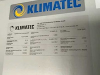 Klimatec kzg 4 0040 luchtbehandelingsinstallatie met koeling en luchtfilters - afbeelding 4 van  5