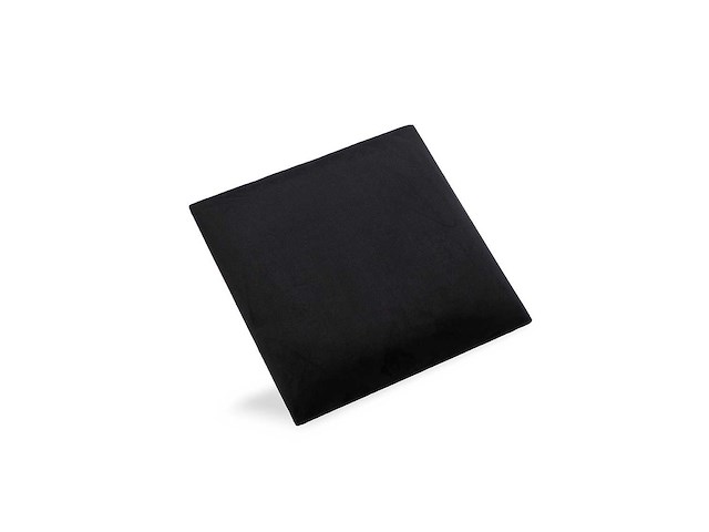 Klimex - luxury velvet textile black - wandbekleding - afbeelding 4 van  5