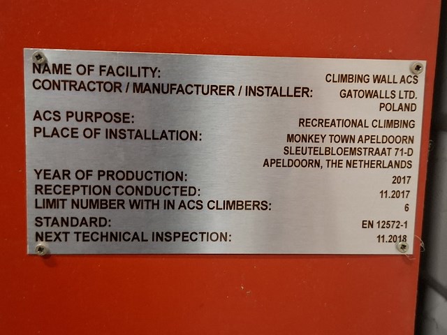 Klimwand, sprint - afbeelding 5 van  6