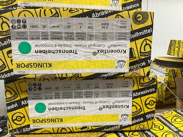 Klingspor steen slijpschijven (250x) - afbeelding 4 van  5