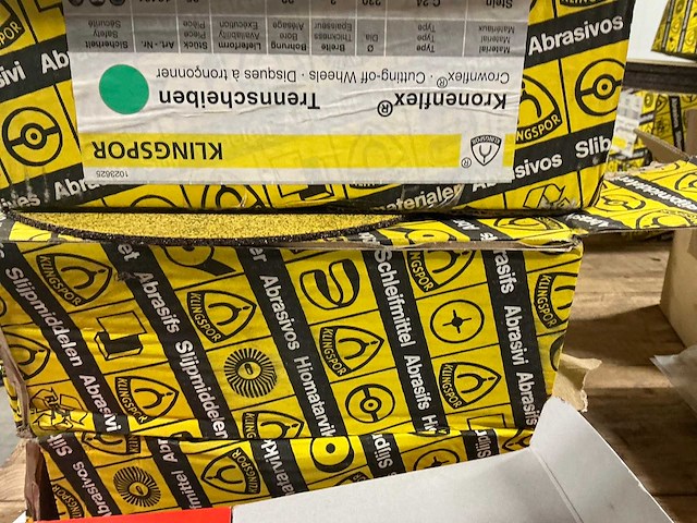 Klingspor steen slijpschijven (250x) - afbeelding 5 van  5