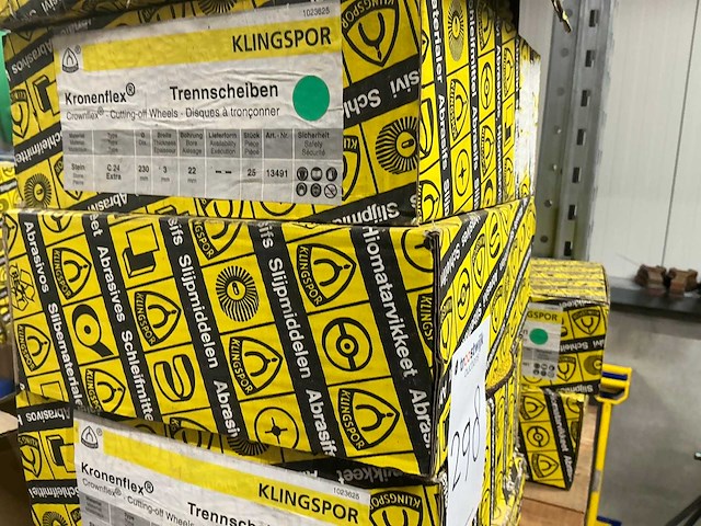 Klingspor steen slijpschijven (250x) - afbeelding 4 van  8