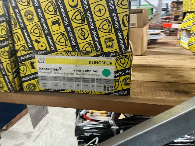 Klingspor steen slijpschijven (250x) - afbeelding 7 van  8