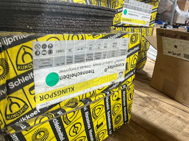 Klingspor steen slijpschijven (250x) - afbeelding 8 van  8