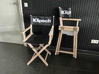 Klipsch regisseursstoel (2x) - afbeelding 1 van  3