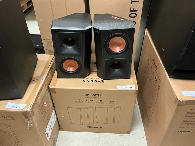 Klipsch rp-502s ii 2-delige surround speakerset - afbeelding 2 van  3