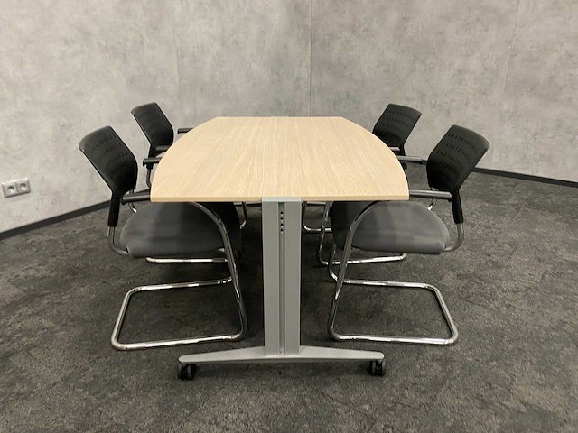 Klöber/ kembo - 4 persoons conferentieset 170x100 - afbeelding 3 van  28