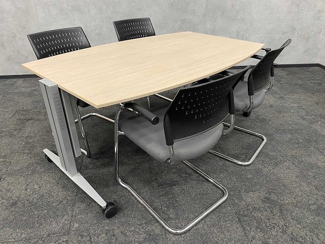Klöber/ kembo - 4 persoons conferentieset 170x100 - afbeelding 1 van  28