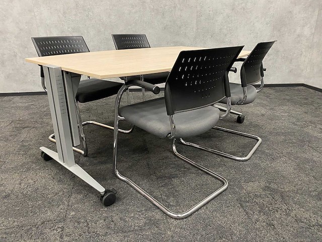 Klöber/ kembo - 4 persoons conferentieset 170x100 - afbeelding 28 van  28