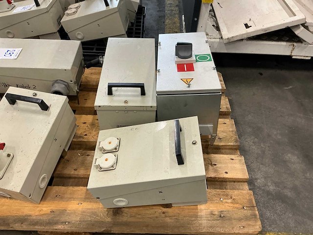 Klöckner-moeller canalis wandcontacdozen (6x) - afbeelding 3 van  7