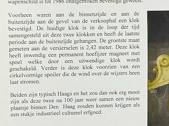 Klok met spoiler - afbeelding 5 van  5