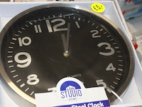 Klok model zwart 1x in ds 14 - afbeelding 3 van  3