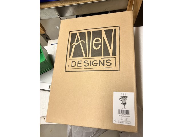 Klok mokka cup, werkt op batterijen, niet meegeleverd - afbeelding 3 van  5