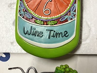 Klok wijnfles, werkt op batterijen, niet meegeleverd - afbeelding 6 van  7