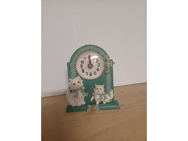 Klokje poesjes 15x12 cm nr j345 aantal 5 stuks. - afbeelding 4 van  5