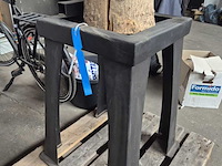 Kloofblok/tafel, zwart
