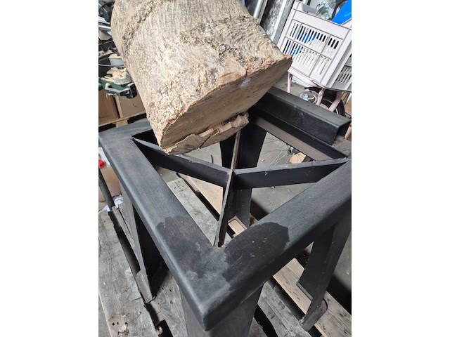 Kloofblok/tafel, zwart - afbeelding 2 van  2