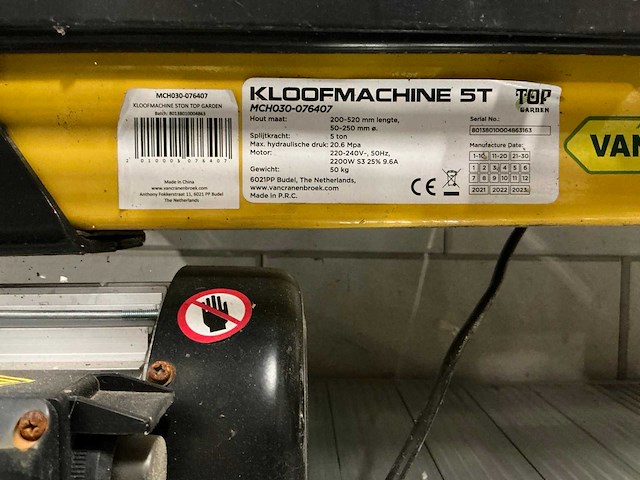 Kloofmachine st mch030-076407 - afbeelding 2 van  6