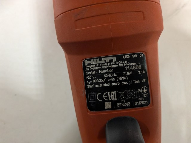 Klopboormachine - 230v - hilti hilti, ud 16, bouwjaar 2021 - afbeelding 2 van  10