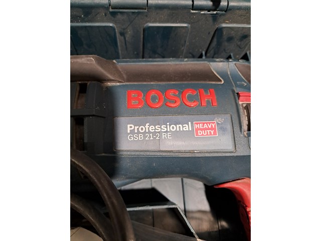 Klopboormachine 3kg 230v bosch, gsb 21-2 re, bouwjaar 2017 - afbeelding 2 van  5