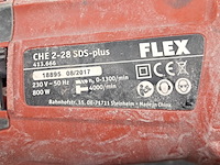 Klopboormachine, flex, che 2-28 sds-plus, 2017 - afbeelding 5 van  8