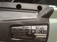 Klopboormachine hikoki, dv22v, bouwjaar 2025 - afbeelding 3 van  4