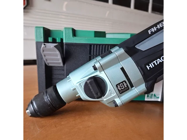 Klopboormachine hitachi, dv 22v, bouwjaar 2018 - afbeelding 3 van  6