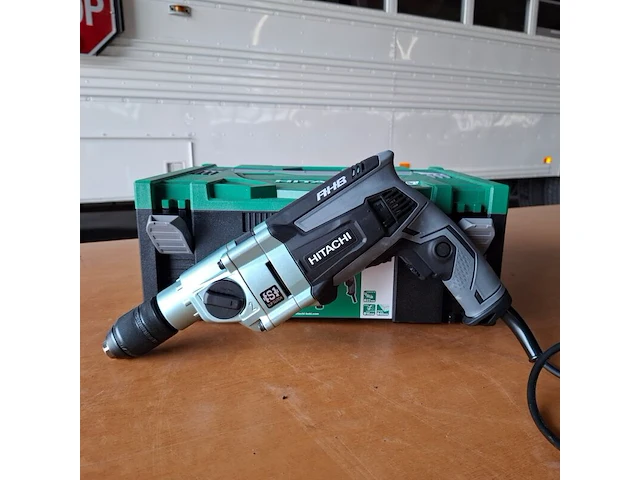 Klopboormachine hitachi, dv 22v, bouwjaar 2018 - afbeelding 1 van  6