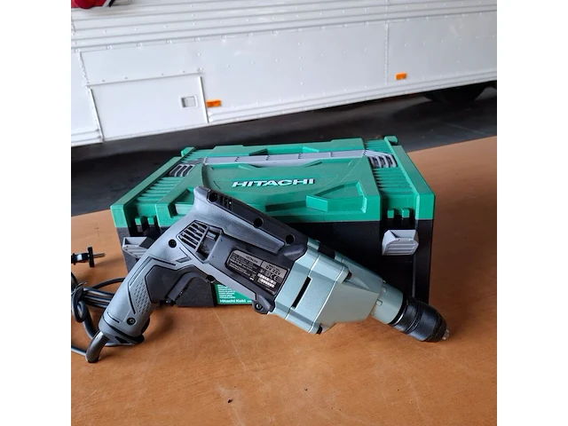 Klopboormachine hitachi, dv 22v, bouwjaar 2018 - afbeelding 4 van  6